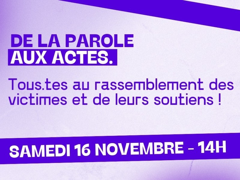 Rassemblement pour les victimes de violences sexuelles dans&nbsp;l’Église